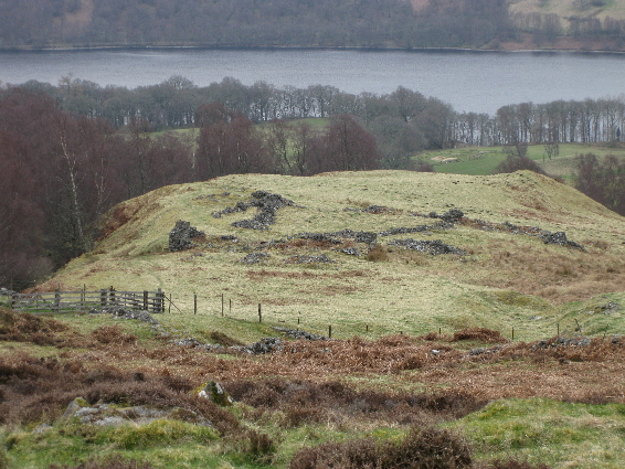 Balintochich ruins from the north